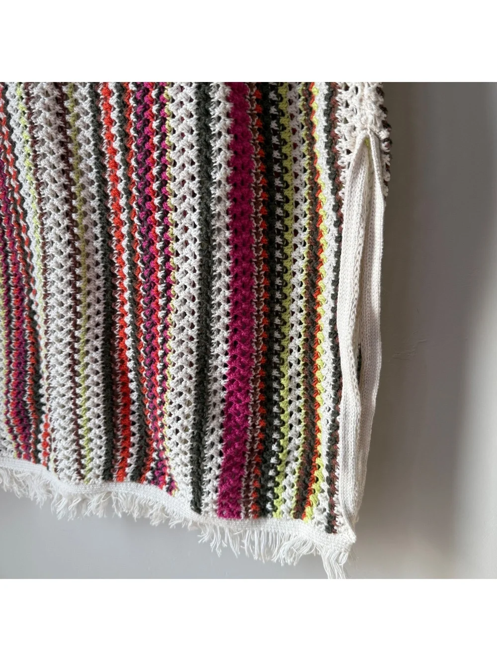 Crochet Beach Cover Up Skirt | XL
